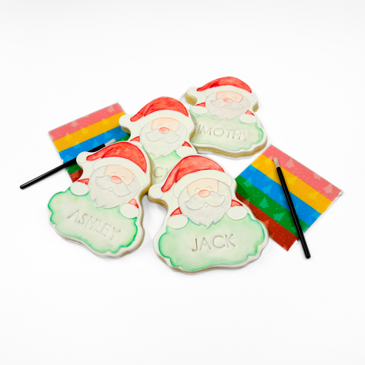 Name Place Paint Your Own Cookie | Christmas Cookies