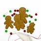 DYO Gingerbread Family Pack | Christmas Cookies