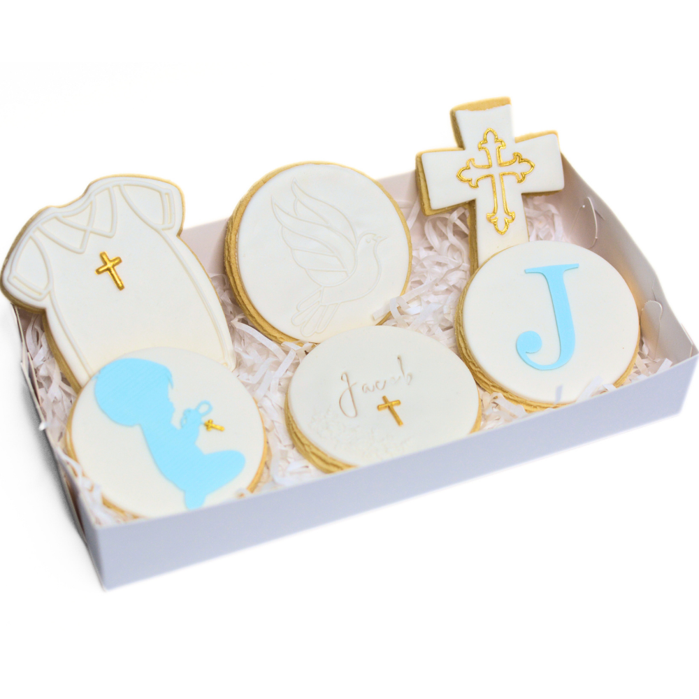 Bless this Boy Gift Box | Religious Cookies