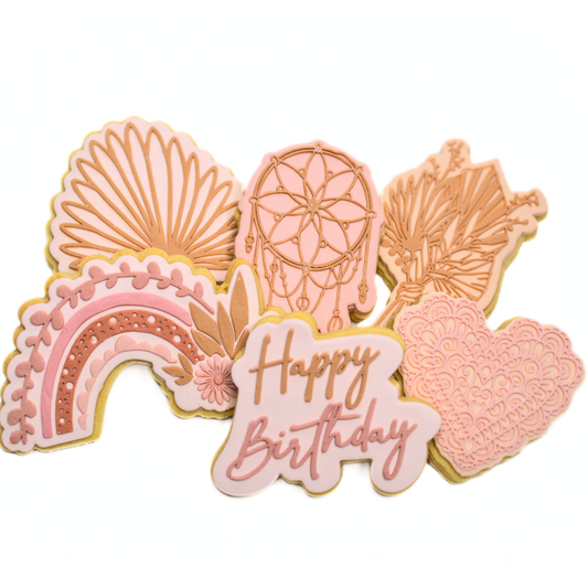 Boho Birthday | Birthday Cookies