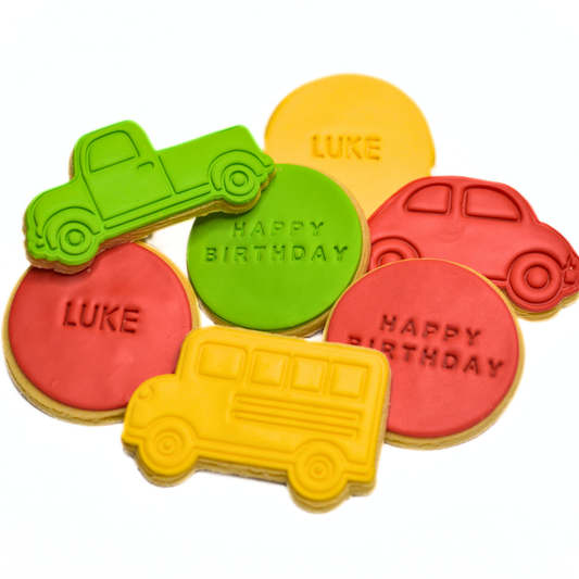 Car Party | Kids Birthday Cookies