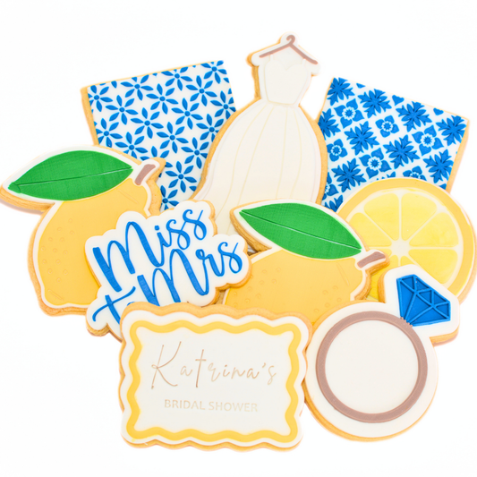 Bridal Citrus Celebration | Bridal Shower Cookies