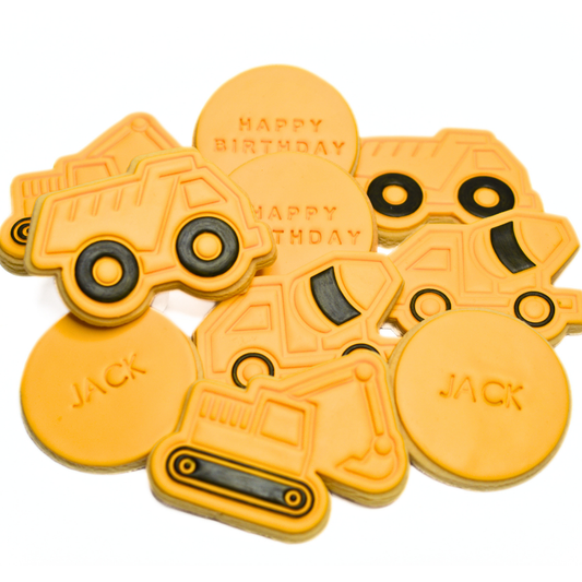 Construction Party | Kids Birthday Cookies