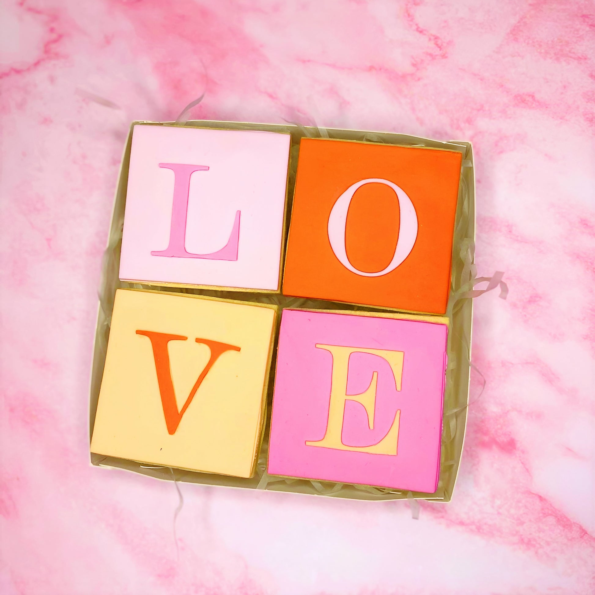 L.O.V.E | Valentine's Day Cookies