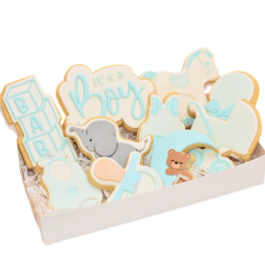 It's a Boy! Gift Box | Baby Shower Cookies