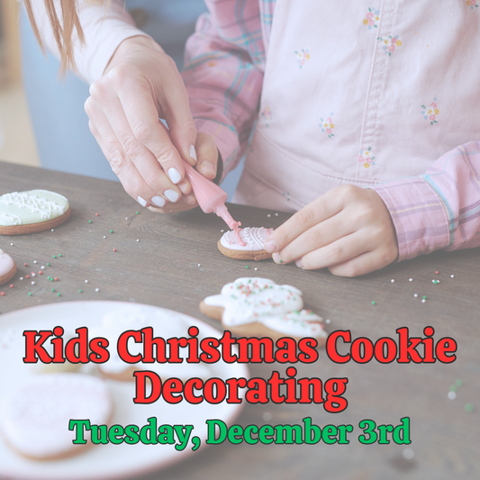 Kids Christmas Cookie Decorating | Cookie Decorating Workshops