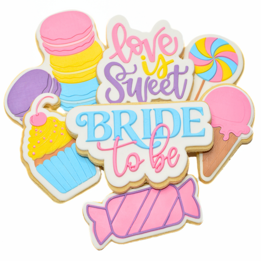 Love is Sweet | Bridal Shower Cookies