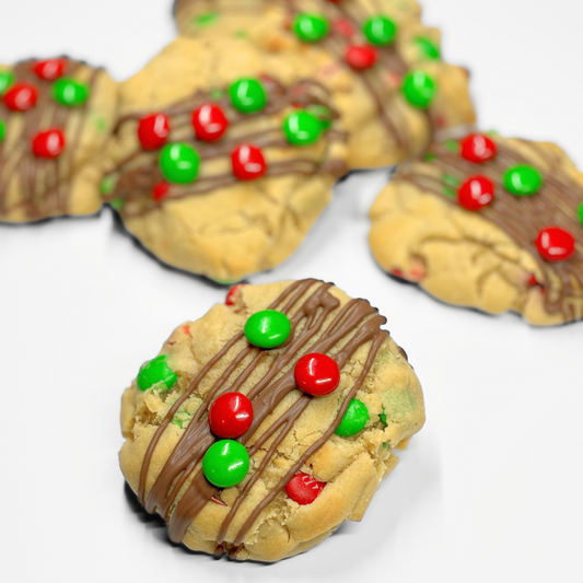 New York Style Smartie Christmas Cookies | Christmas Cookies