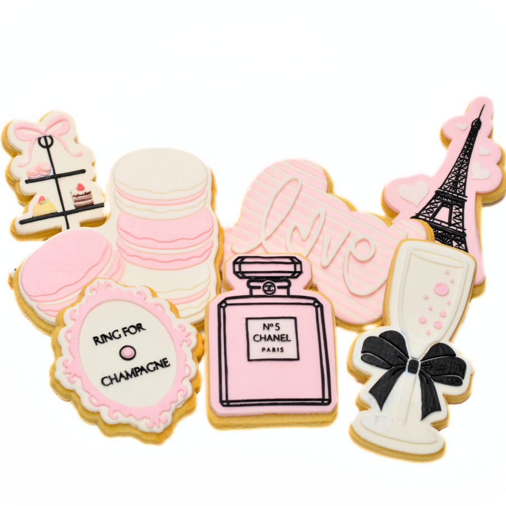 Paris Romance | Bridal Shower Cookies