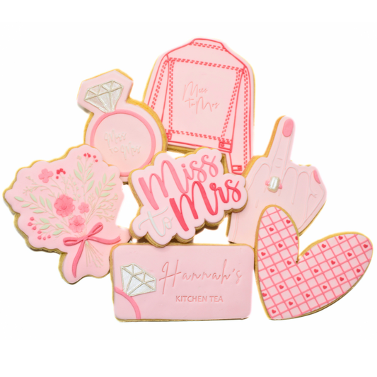 Miss to Mrs | Bridal Shower Cookies