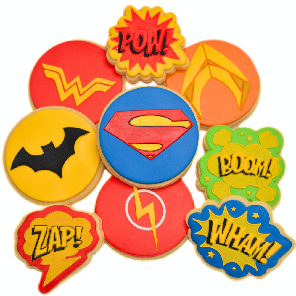 Superheroes | Kids Birthday Cookies