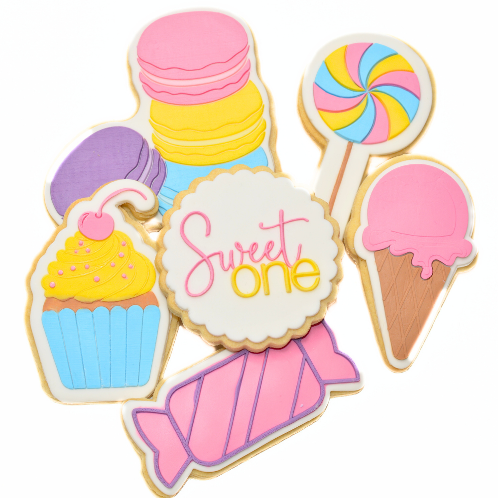 Sweet One | First Birthday Cookies