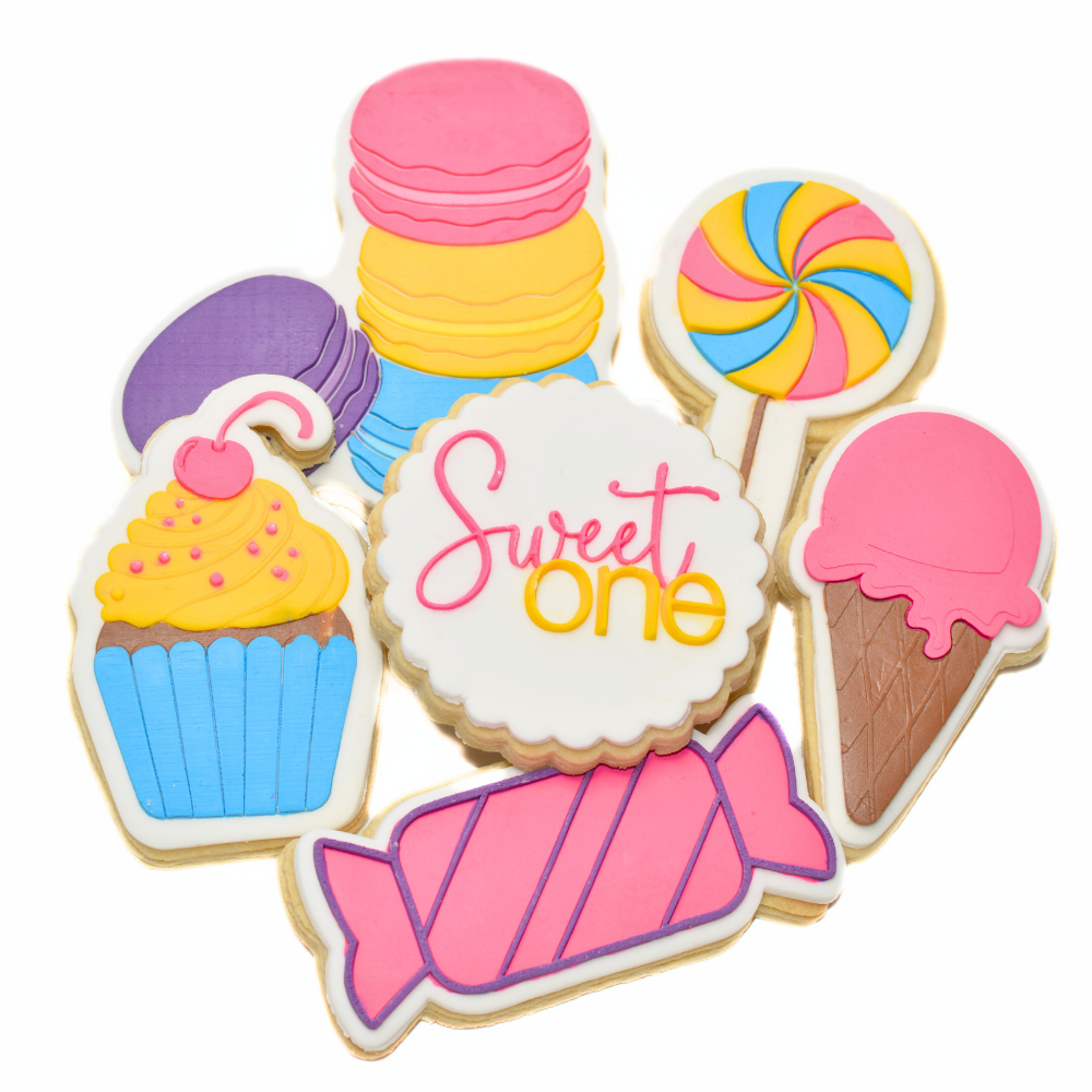 Sweet One | First Birthday Cookies