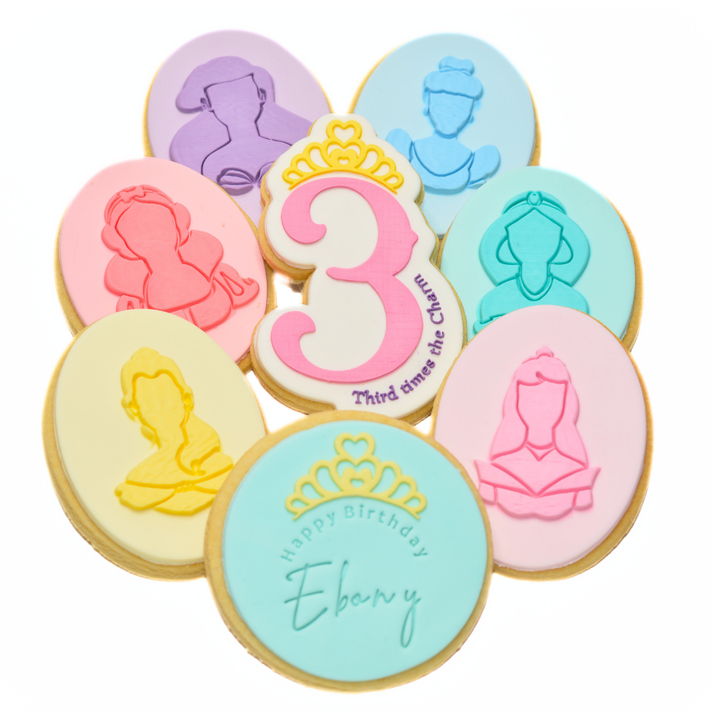 Third Time's the Charm | Third Birthday Cookies