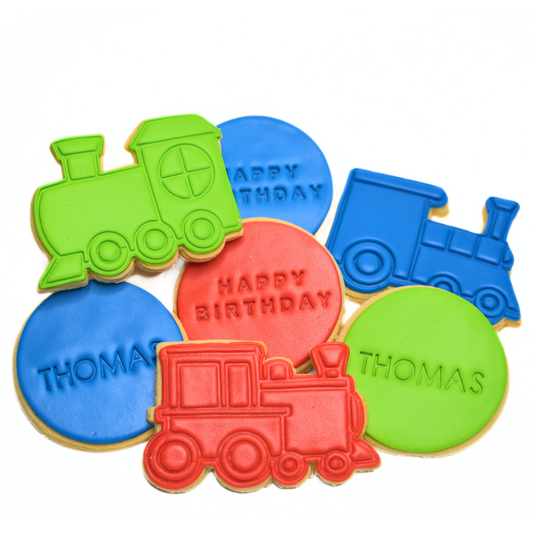 Train Party | Kids Birthday Cookies