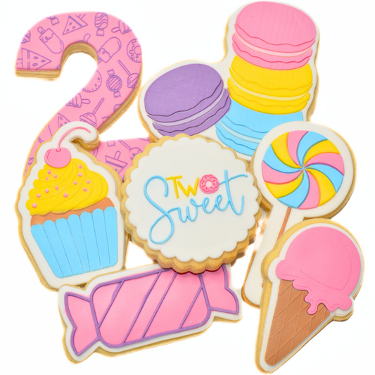 Two Sweet | Second Birthday Cookies